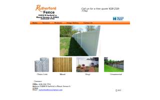 Rutherford Fence