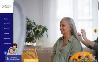 Better Home Senior Care website