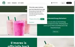 Starbucks Coffee Company of Mundelein website