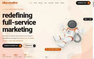 Idea Creative Marketing of Murphysboro website