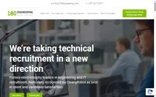 180 Engineering website