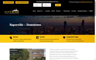 Citywide Title Corporation of Naperville