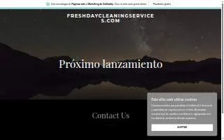Fresh Day Cleaning Services of Naperville website