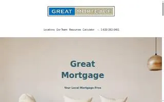 Great Mortgage of Naperville website