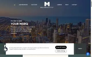 Marquette Management website