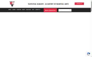 National Karate & Martial Arts Naperville website