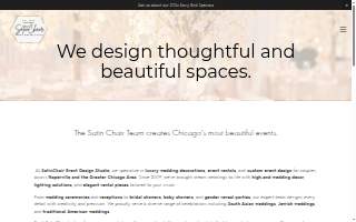 Satin Chair Event Decor & Rental
