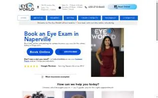 The Eye World website