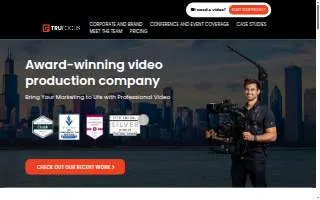 TruFocus Productions of Naperville website
