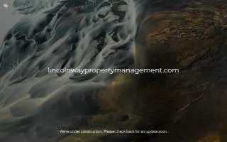 Lincolnway Property Management website