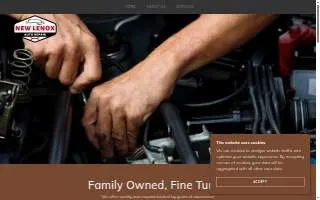 New Lenox Auto Repair website