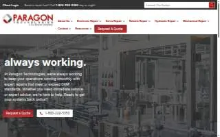 Paragon Tech website