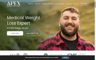 Apex Weight Solutions of Niles website