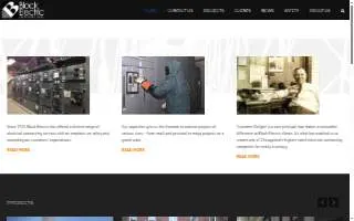 Block Electric Co Inc of Niles website