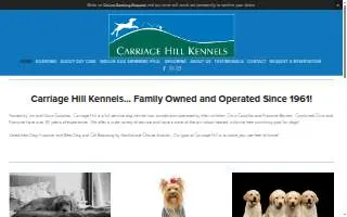 Carriage Hill Kennels of Niles website