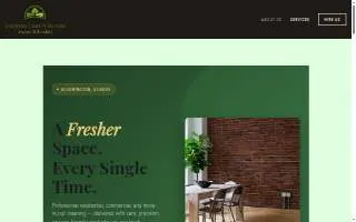 Evergreen Cleaning Services of Normal website