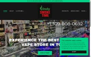 Indy Smoke Time website