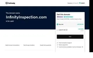 Infinity Inspection Services LLC of Normal website