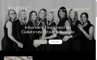 Majestic Interior Design of Normal website