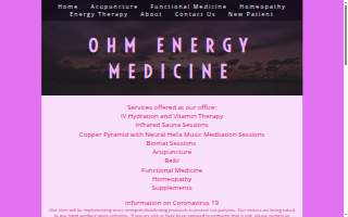 Ohm Energy Medicine of Normal