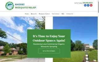 Rhodes Mosquito Relief LLC website