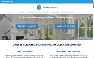 Turnkey Cleaners of Normal website