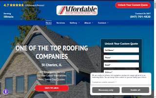 Affordable Roofing, Inc of North Aurora