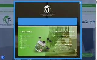 Aurora Functional Healthcare website