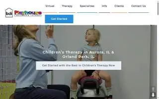 BDI Playhouse Children's Therapy website