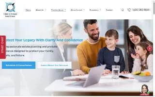 Estate and Probate Legal Group, Ltd. of North Aurora website