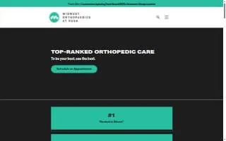Rush Orthopaedics & Sports Medicine - Aurora Ogden website