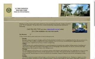 A-1 Tree Services of North Chicago website