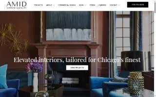 Anthony Michael Interior Design of Blue Island website