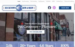 Bucktown Bow & Meow of North Chicago website