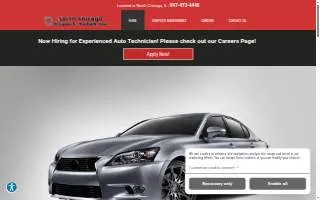 North Chicago Import Autos Inc website