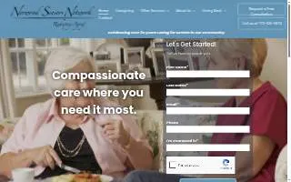 Norwood Seniors Network website