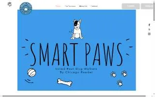Smart Paws Chicago website