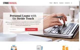 STRIDE Financial of North Chicago website