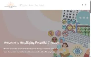 Amplifying Potential Therapy of Northbrook website