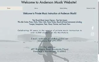 Anderson Musik Inc website