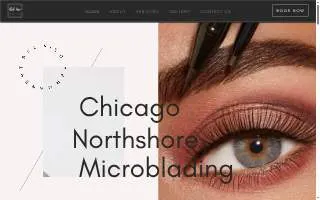 Bel Viso Microblading website