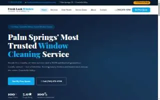 Fresh Look Window Washing and Gutter Cleaning of Northbrook website