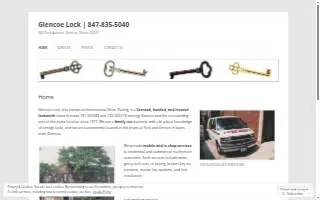 Glencoe Lock of Winnetka website