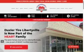 HEART Certified Auto Care - Northbrook website