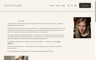 Helga Photo & Video website