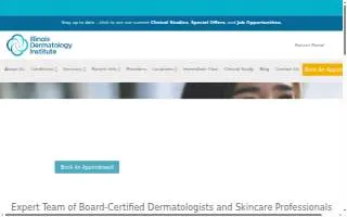 Illinois Dermatology Institute - Northbrook Office website