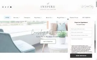 Inspire Counseling Center of Northbrook website