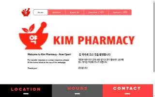 Kim Pharmacy website