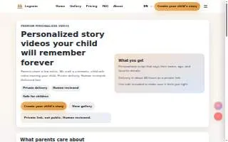 Legenio website