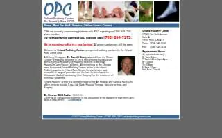 Orland Podiatry Center: Ronald Bies, D.P.M. of Oak Forest website